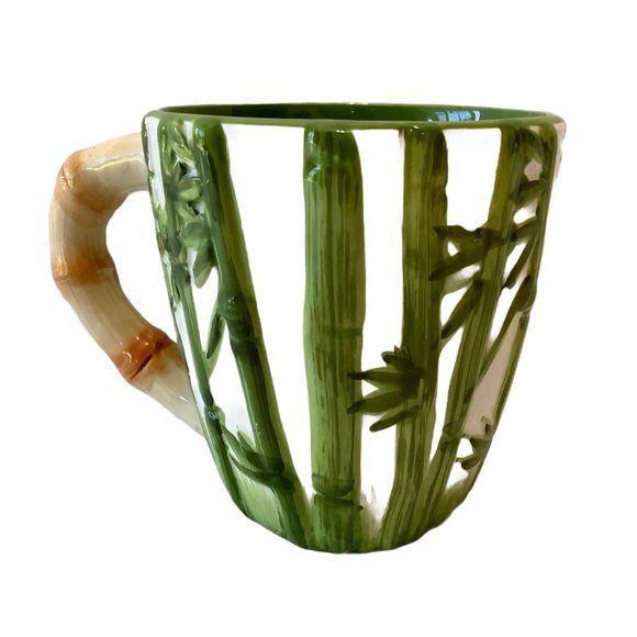 Pier 1 Bamboo Surprise Panda Mug - Picture 1 of 10